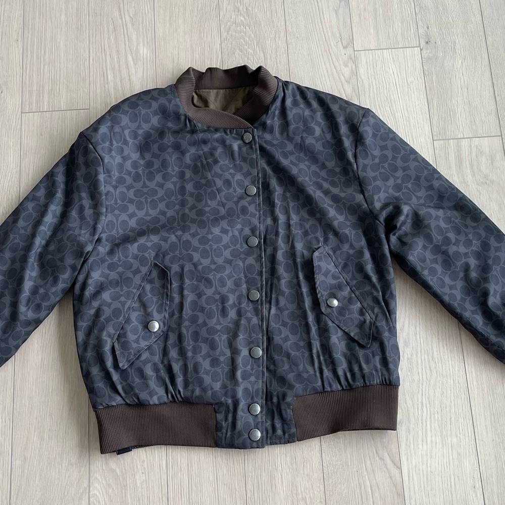 Coach Reversible Bomber Jacket - Picture 8 of 15